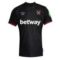 Maglia Calcio West Ham United Crysencio Summerville #7 Seconda Divisa 2024-25 Manica Corta